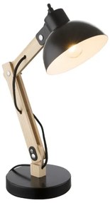 Brilagi - Stolná lampa FOCUS 1xE27/40W/230V čierna