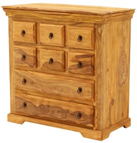 furniture-nabytek.cz - Rustikálna komoda z dreva palisander 90x90x45