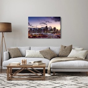 Obraz - mrakodrapy veľkomesta (90x60 cm)