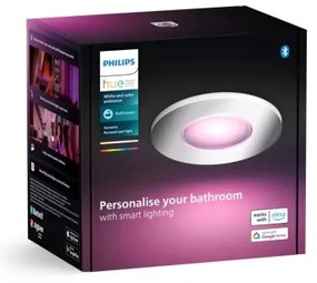 Philips - LED RGBW Stmievateľné kúpeľňové svietidlo Hue XAMENTO 1xGU10/4,2W IP44