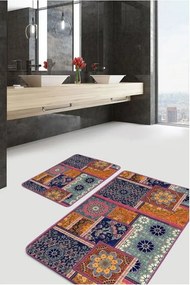 Zamatové kúpeľňové predložky v súprave 2 ks 60x100 cm – Mila Home