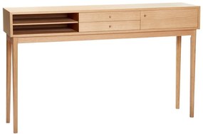 Pracovný stôl v dekore duba 37x145 cm Collect - Hübsch