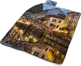 Sablio Plážová deka Mesto: 200x140 cm