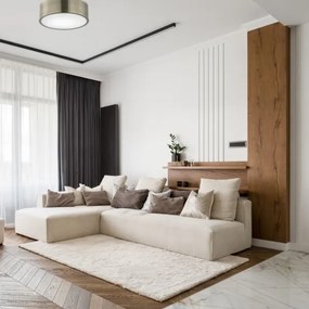 Stropné svietidlo DANTE 1xE27/60W/230V pr. 26 cm patina