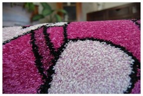 Detský kusový koberec Ema fialový 160x220cm