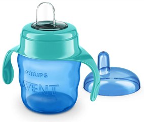 Tréningová detská fľaša Philips Avent 200 ml 6m+ Farba: modrá