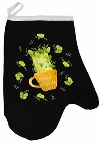 Kuchynská rukavica Gardenia EMI, čierna