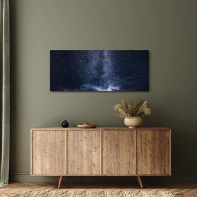 Obraz oblohy s hviezdami (120x50 cm)