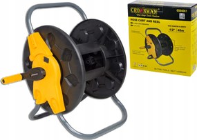 CROWNMAN Navíjací stojan na záhradnú hadicu 45m