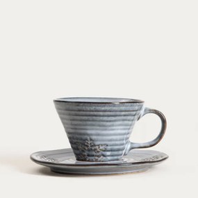 Šálka BLUNITE s podšálkou, modrá 759741 150 ml