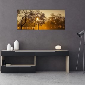 Obraz - Východ slnka (120x50 cm)