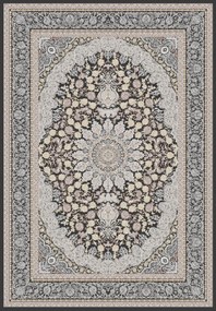Koberec Deluxe 9092 béžový s orientálnym vzorom – obdĺžnikový Rozmer: 60x100 cm