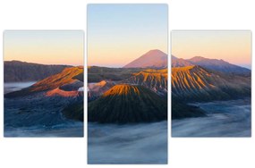 Obraz hory Bromo v Indonézii (90x60 cm)