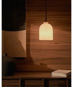 Závesné svietidlo slonovinové ø 15 cm Shenli – Kave Home