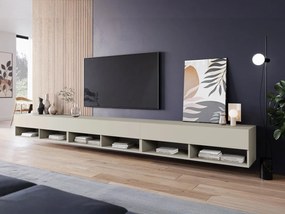 TV stolík Adenik 300, Farby: kašmírová béžová, Osvetlenie: osvetlenie LED biele