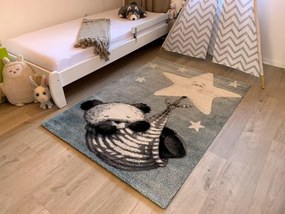 Vopi, Detský koberec Kiddo A1083 blue, 120x170, modrá, detská izba