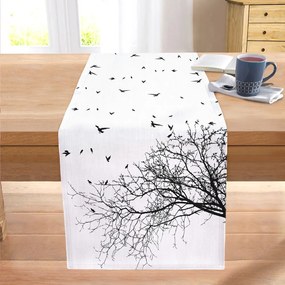 Behúň na stôl 40x130 cm Black Tree – Mila Home