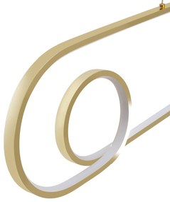 Toolight - LED závesné svietidlo APP809-CP GOLD, zlatá, OSW-09850