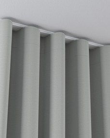 Zaves s riasením WAVE farba produktu sivá látka zapletaná, zatemňovacia