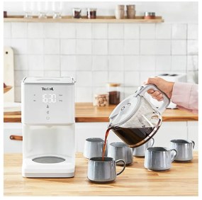 Biely kávovar na filtrovanú kávu Sense CM693110 – Tefal