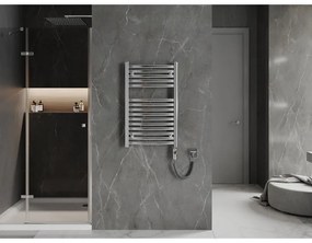 Mexen Helios, elektrické vykurovacie teleso 800x500 mm + vykurovacia tyč 300 W, chrómová, W103-0800-500-2300-01