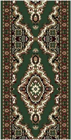 Alfa Carpets Behúň na mieru TEHERAN T-102 green - šíre 120 cm