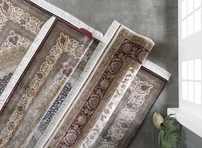 Koberec Exkluzívny Qum Silk 03 krémový