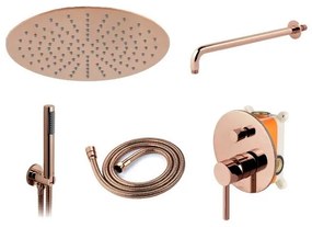 REA LUNGO ROSE GOLD podomietkový sprchový set so sprchovou batériou