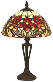 ELINE stolová lampa v štýle Tiffany, 40 cm