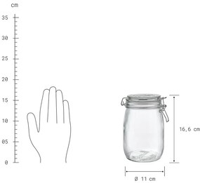 MASON'S Zaváraci pohár 1000 ml