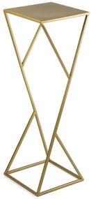 STOJAN NA KVETINÁČ LOFT3 70X24X24 CM ZLATÁ