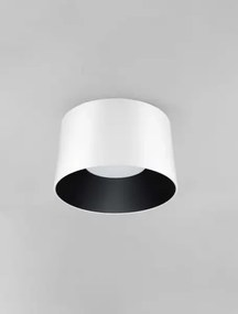 LED bielo-čierne moderné stropné svietidlo Atil 50