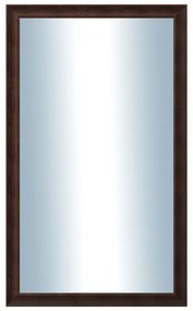 DANTIK - Zrkadlo v rámu, rozmer s rámom 60x100 cm z lišty KOSTELNÍ malá hnedá (3165)