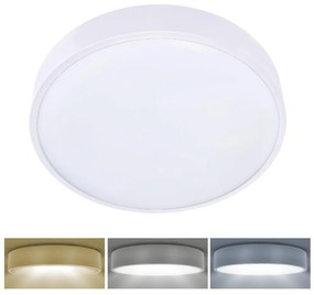 Brilagi - LED stropné svietidlo POOL LED/36W/230V 3000/4500/6000K, priemer 30 cm, biela WO798-2-W-OEM