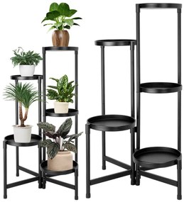 Stojan na kvety NUNO čierny