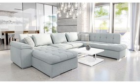 Rohová sedacia súprava Tony Bis Premium, Dostupné poťahy: Terra 06 + Terra 06 + Terra 10 ECO, Strana: Pravá - U