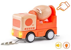 Woody Auto miešačka so zvukmi a svetlom, zotrvačník