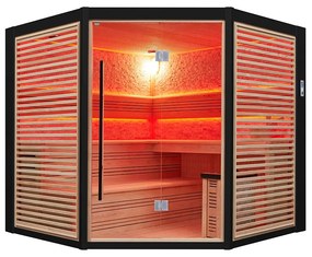 M-SPA - Suchá sauna s pieckou 200 x 200 x 210 cm 6kW