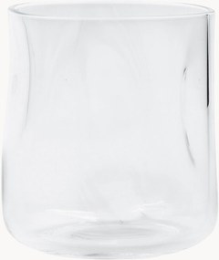 Ručne fúkané poháre Sand, 4 ks