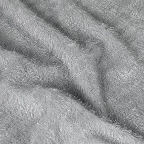ZÁVES NA KRÚŽKOCH AGIS 140X250 CM STRIEBORNÁ