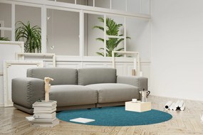 Vopi, Kusový koberec Astra zelená kruh, 200x200 (priemer) kruh, zelená, chodba / predsieň