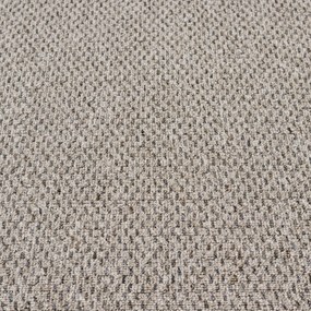 Timzo, Metrážny koberec Rubin 2113 l. beige, na mieru, šíře 4m, béžová, ab (mriežka), chodba / predsieň