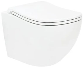 Wc s doskou softclose závesné SAT Ergo so zadným odpadom SATERG1, 1 ks