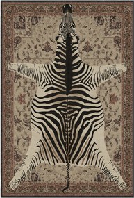 Umývateľný koberec's nízkym vlasom Safari by Iris Apfel