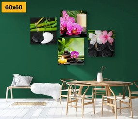 Set obrazov Feng Shui zátišie - 4x 60x60