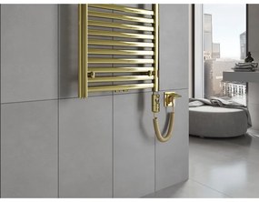 Mexen Hades, elektrické vykurovacie teleso 1500 x 500 mm, 600 W, zlatá lesklá, W104-1500-500-2600-50