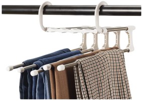 CMP Paris Vešiak, ramienko do šatníkovej skrine na zavesenie 5 nohavíc, výsuvný