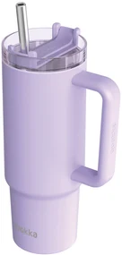 Nerezový termohrnček so slamkou Stream Purple 950 ml