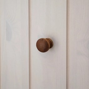 Biela predsieňová zostava z borovicového dreva 55x100x2 cm Anita – Støraa