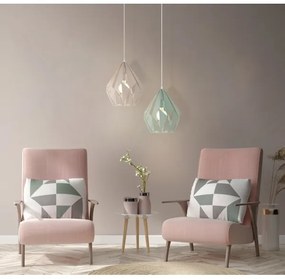 EGLO 49026 - Luster na lanku CARLTON-P 1xE27/60W/230V